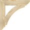 Ekena Millwork Thorton Slat Rough Sawn Bracket, Douglas Fir, 4"W x 24"D x 24"H BKT04X24X24THR06RDF - alternate 3